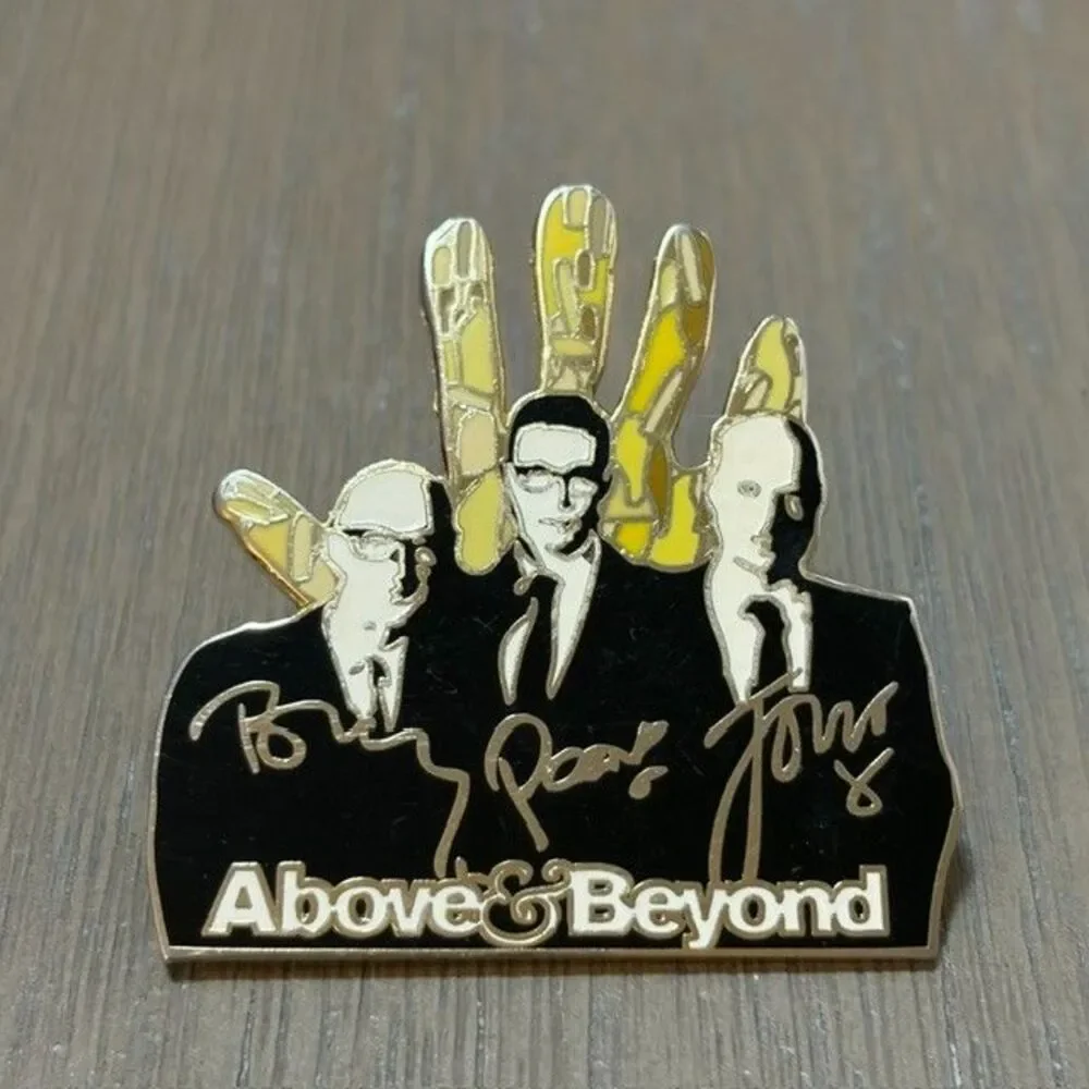 Above & Beyond Music Group Handprint Lapel Pin